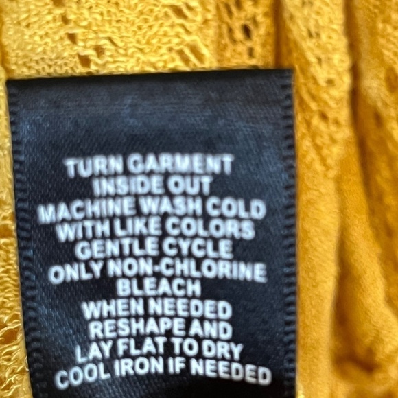 Torrid Knit Sweater 4X Yellow Coastal Neutral Preppy Boho Western Classic Chic - Picture 12 of 12